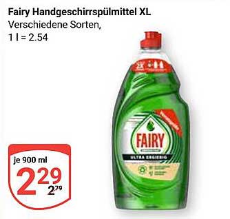 Fairy Handgeschirrspülmittel XL - 900 ml