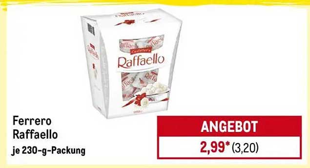 Ferrero Raffaello je 230-g-Packung