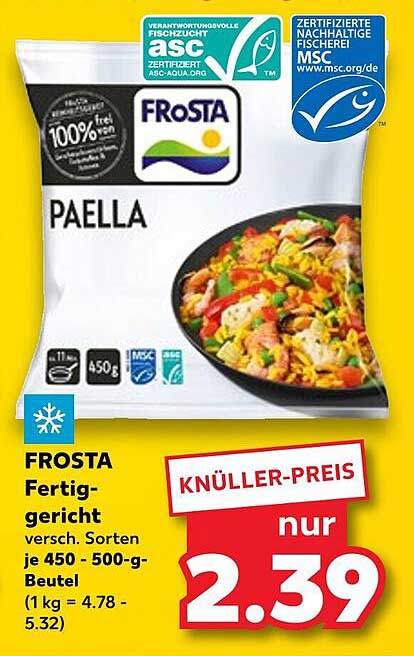 FROSTA Fertiggericht Paella 450g