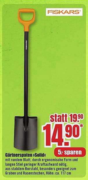 Gärtnerspaten »Solid« von Fiskars
