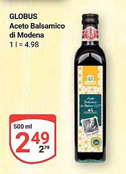 GLOBUS Aceto Balsamico di Modena - 500 ml