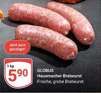 Globus Hausmacher Bratwurst - Frisch und lecker!