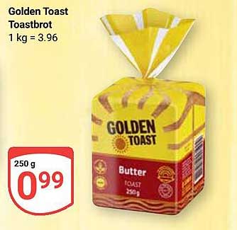 Golden Toast Toastbrot 250 g