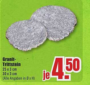 Granit-Trittstein