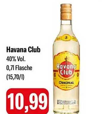 Havana Club Rum 0,7l – Original
