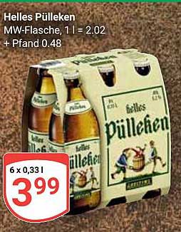 Helles Pülleken - 6 x 0,33 l