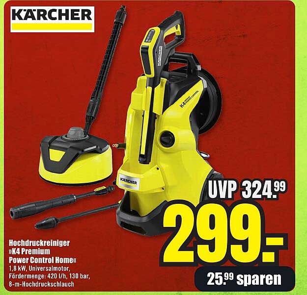 Hochdruckreiniger „K4 Premium Power Control Home“