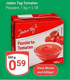 Jeden Tag Passierte Tomaten 500 g
