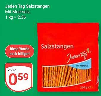 Jeden Tag Salzstangen 250 g