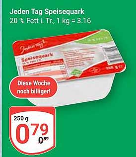Jeden Tag Speisequark 250 g