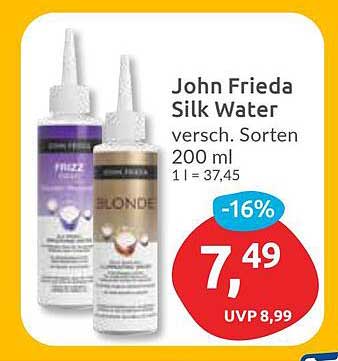 John Frieda Silk Water - verschiedene Sorten 200 ml