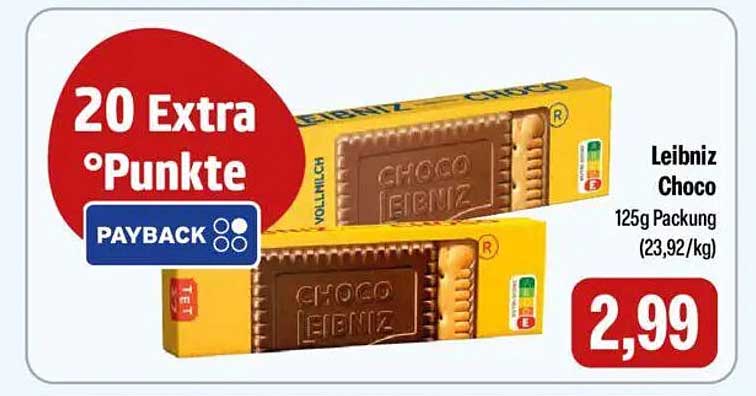 Leibniz Choco 125g Packung