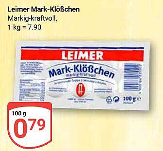 Leimer Mark-Klößchen, 100 g