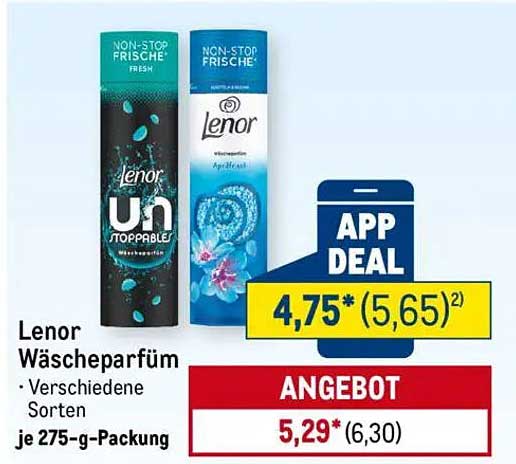Lenor Wäscheparfüm - Verschiedene Sorten je 275-g-Packung