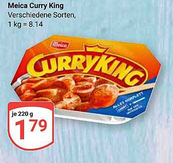 Meica Curry King - Verschiedene Sorten, 220 g für 1,79