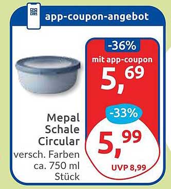 Mepal Schale Circular - vielfältige Farben und praktische Anwendung