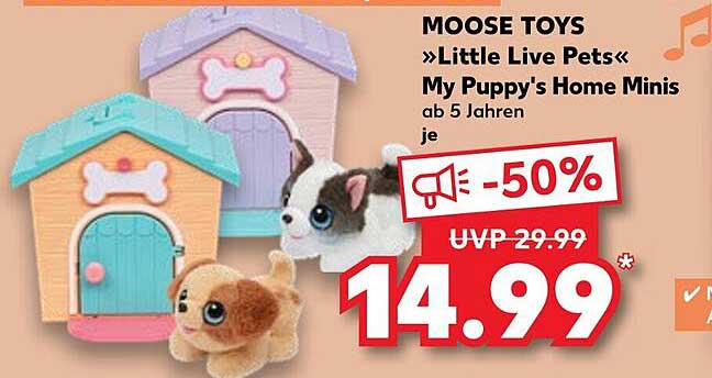 MOOSER TOYS »Little Live Pets« My Puppy's Home Minis