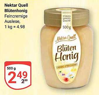 Nektar Quell Blütenhonig 500g
