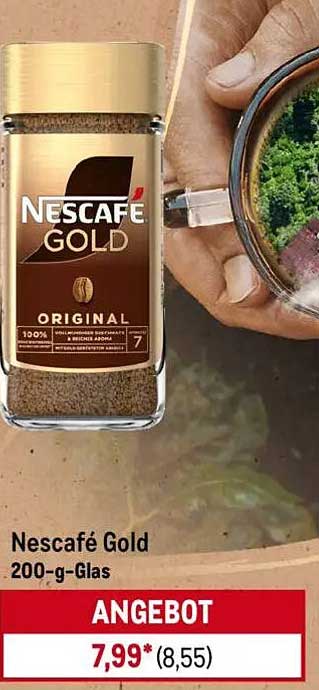 Nescafé Gold 200-g-Glas