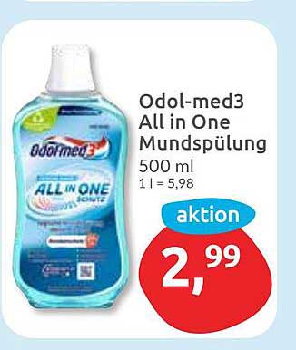 Odol-med3 All in One Mundspülung 500 ml