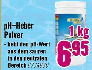 pH-Heber Pulver - hebt den pH-Wert aus dem sauren in den neutralen Bereich