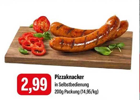 Pizzaknacker in Selbstbedienung 200g Packung