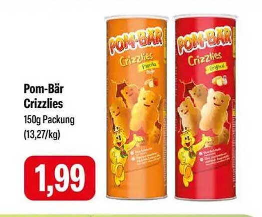 Pom-Bär Crizzlies 150g Packung