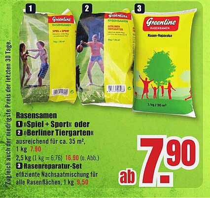 Rasensamen - Spiel + Sport oder Berliner Tiergarten