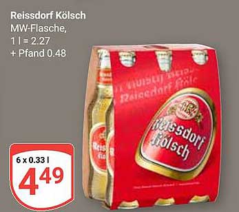 Reissdorf Kölsch 6 x 0,33 L