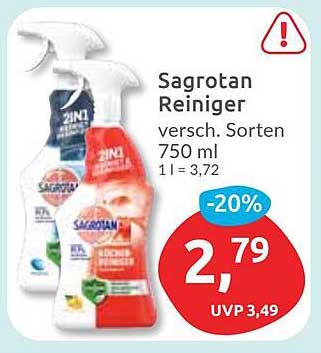 Sagrotan Reiniger 750 ml - 20% Rabatt