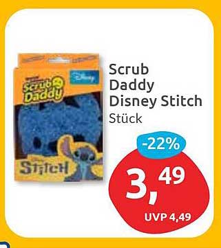 Scrub Daddy Disney Stitch Stück