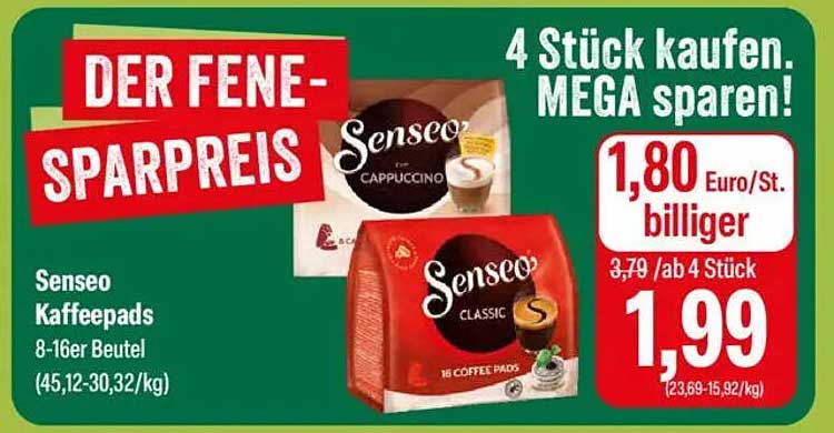 Senseo Kaffeepads 8-16er Beutel - Capuccino und Classic