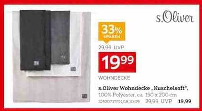 s.Oliver Wohndecke "Kuschelsoft"