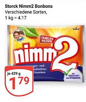 Storck Nimm2 Bonbons - Verschiedene Sorten 429 g