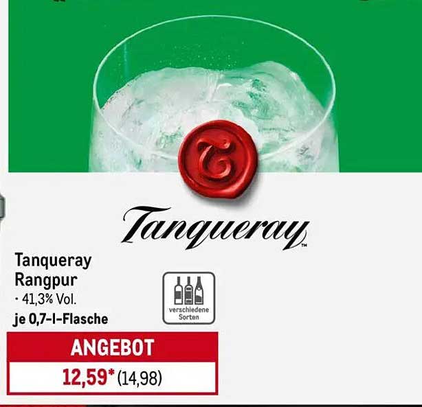 Tanqueray Rangpur 0,7 l-Flasche
