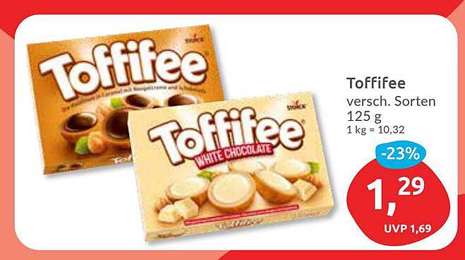 Toffifee - Verschiedene Sorten 125 g