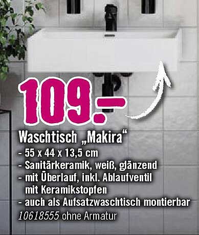 Waschtisch „Makira“
