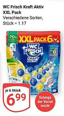WC Frisch Kraft Aktiv XXL Pack
