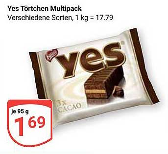 Yes Törtchen Multipack - Verschiedene Sorten