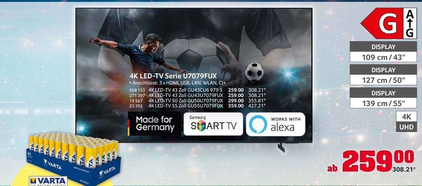 4K LED-TV Serie U7079FUX