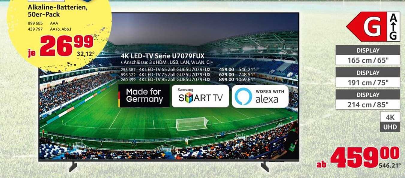 4K LED-TV Serie U7079FUX