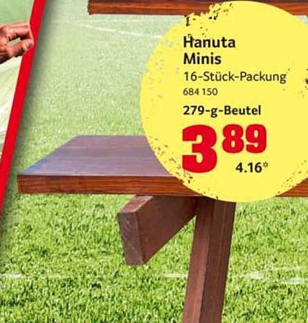 Hanuta Minis 16-Stück-Packung 279-g-Beutel