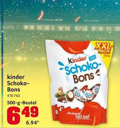 kinder Schoko-Bons 500-g-Beutel