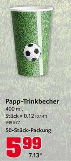 Papp-Trinkbecher