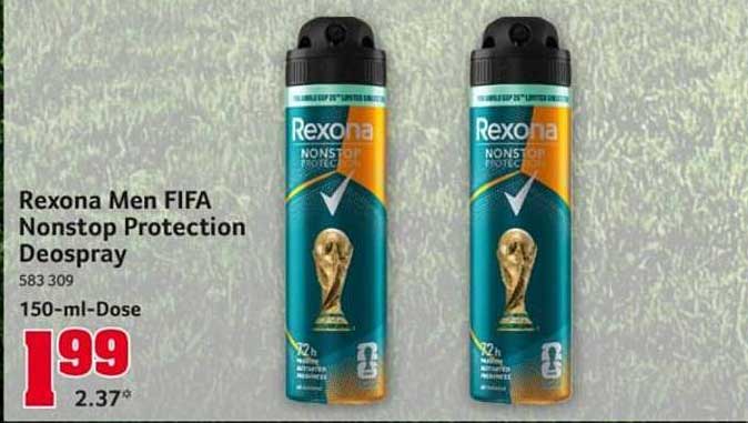 Rexona Men FIFA Nonstop Protection Deospray