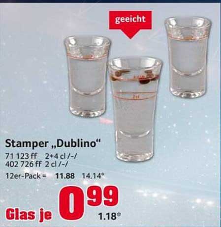 Stamper „Dublino“