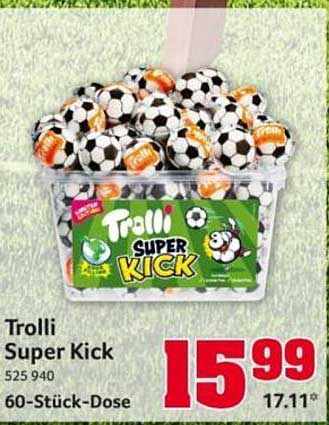 Trolli Super Kick 60-Stück-Dose
