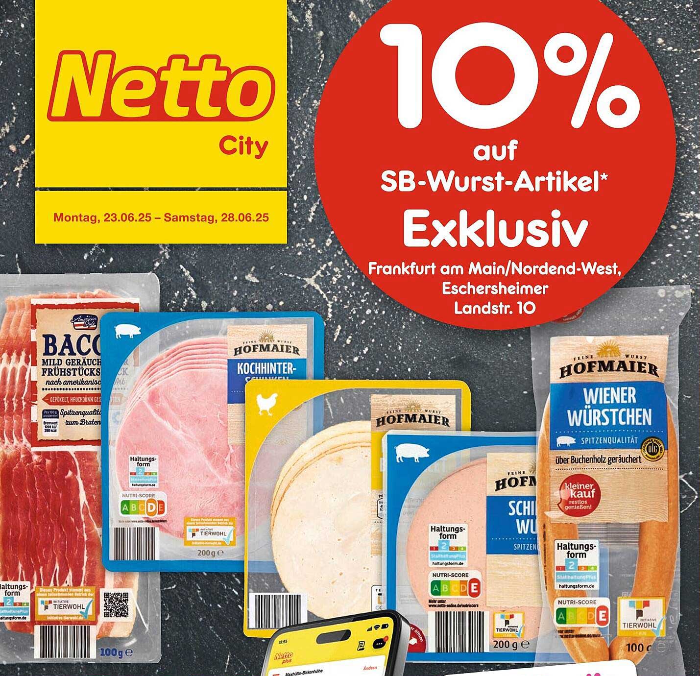 10% auf SB-Wurst-Artikel* Exklusiv