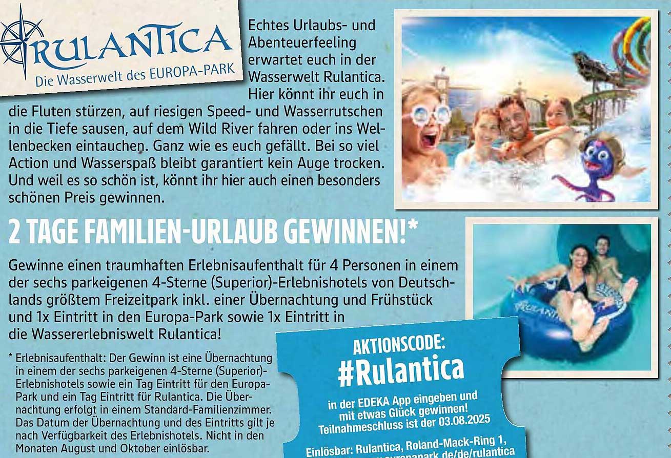 2 Tage Familien-Urlaub gewinnen!