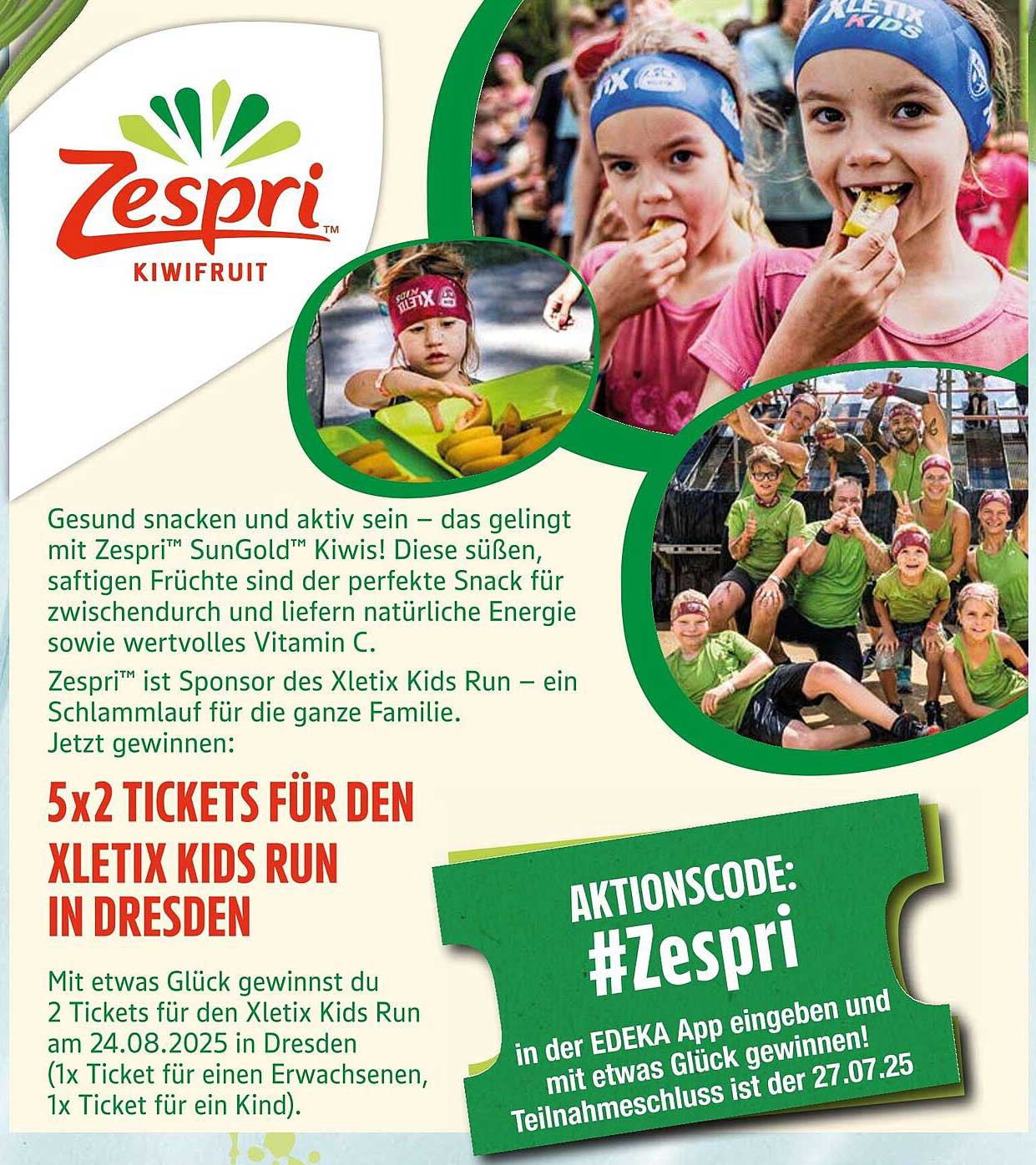 5x2 Tickets für den Xletix Kids Run in Dresden